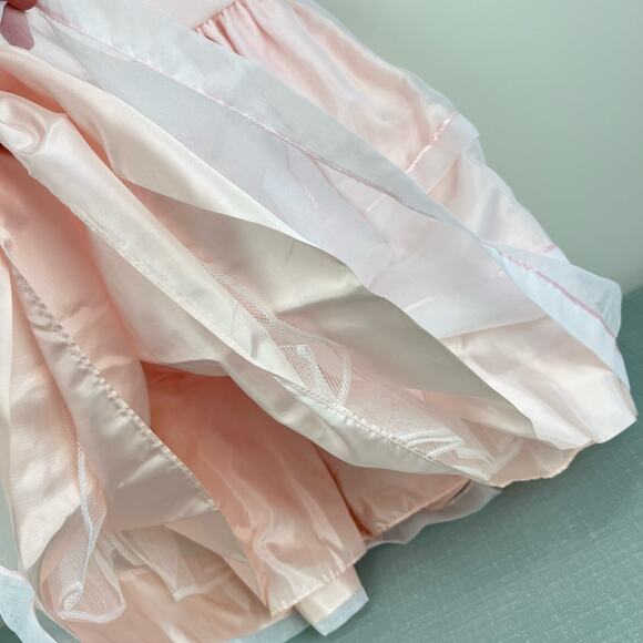 Vintage Sylvia Whyte Pink Party Dress 6 - Picture 3 of 15